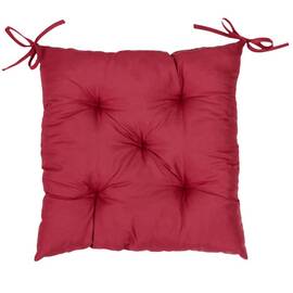 Подушка на стілець 40х40 Фібра бордо Прованс (029611), Колір: бордовий, Розмір: 40x40