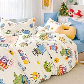 Комплект подростковый 730 сатин твилл 143х210 (50x70) Вилюта