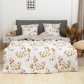 Постельное белье 24317 ранфорс 175х210 Вилюта, Размер: двуспальный 175х210, Основной цвет: желтый