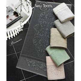 Набор махровых полотенец Fakili Tekstil 6 шт. 50x90 premses, Цвет: набор разных цветов, Размер: 50x90