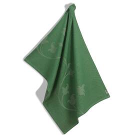 Кухонное полотенце KELA Cora 50x70 темно-зеленый узор (12825)