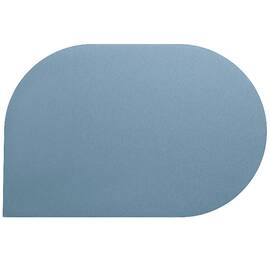 Коврик сервировочный KELA Edel, дымчасто-голубий, 45х30 см (12662), Тип: сеты и подтарельники, Цвет: голубой, Форма скатерти: овальная, Размер: 30x45