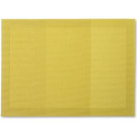 Коврик сервировочный KELA Nica, желтый 45х33 см (12834), Тип: сеты и подтарельники, Цвет: желтый, Форма скатерти: прямоугольная, Размер: 45x33