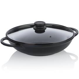 Вок с крышкой та двома ручками KELA Atura, 32 см 4 л (15174)