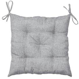 Подушка на стілець 40х40 Barcelona Gray Прованс (038765), Колір: сірий, Розмір: 40x40