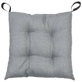 Подушка на стілець 40х40 LEON сіра на липучках Прованс (038415), Колір: сірий, Розмір: 40x40