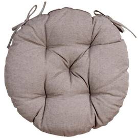 Подушка на стілець D-40 RINO коричнева Прованс (038558), Колір: коричневий, Розмір: Ø 40
