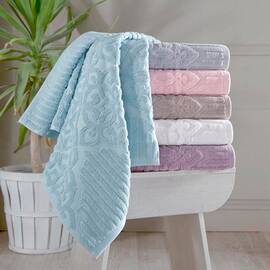 Набор махровых полотенец Altinbasak 6 шт. 50x90 emma, Цвет: набор разных цветов, Размер: 50x90