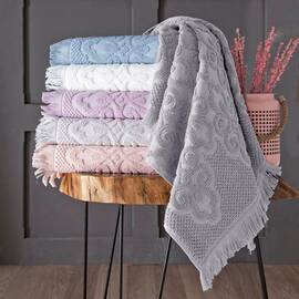 Набор махровых полотенец Altinbasak 6 шт. 50x90 neroli, Цвет: набор разных цветов, Размер: 50x90