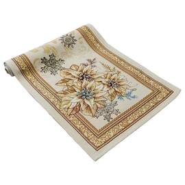 Дорожка 40х140 гобеленовая Золоте свято Прованс (036307), Тип: дорожки (раннеры), Цвет: бежевый, Форма скатерти: прямоугольная, Размер: 40x140