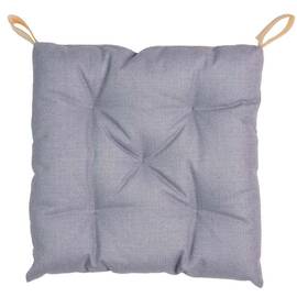 Подушка на стілець 40х40 MANCHESTER сірий Прованс (039467), Колір: графітовий, Розмір: 40x40