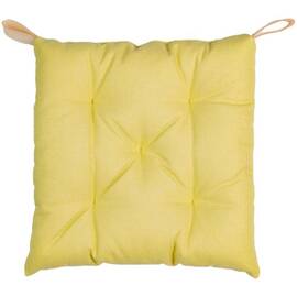 Подушка на стілець 40х40 MANCHESTER лимонна Прованс (039471), Колір: жовтий, Розмір: 40x40