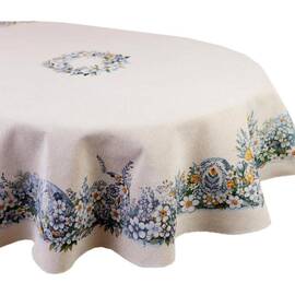 Скатерть овальная 160х250 Primavera Прованс (039158), Тип: скатерти, Цвет: бежевый, Форма скатерти: овальная, Размер: 160x250