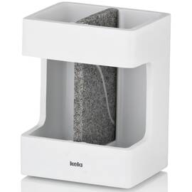 Стакан для зубных щеток KELA Cube белый 8.5х6.5х11.5 см (23693)