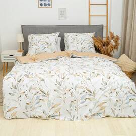 Постельное белье 24328 ранфорс 143х210 Вилюта, Размер: полуторный 145х210, Основной цвет: бежевый