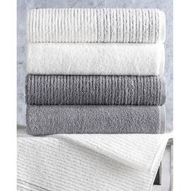 Набор махровых полотенец Altinbasak 4 шт. 50x90 lisa 1, Цвет: серый, Размер: 50x90