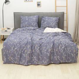 Постельное белье 25354 ранфорс 175х210 Вилюта, Размер: двуспальный 175х210, Основной цвет: серый