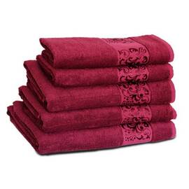 Полотенце Home Line БЕМБИ 50Х90 бордовое (87323), Цвет: бордовый, Размер: 50x90