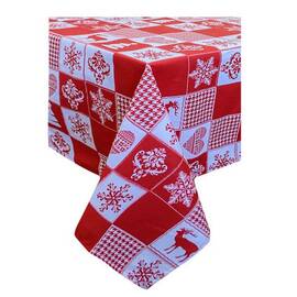 Скатерть Святкова-Печворк 220х140 Прованс, Тип: скатерти, Цвет: красный, Форма скатерти: прямоугольная, Размер: 140x220