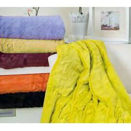 Плед LEAO 130x170 (жовтий) L114 Leiper, Основний колір: жовтий, Розмір: 130x170