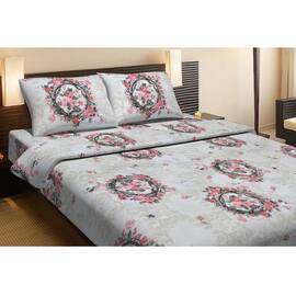 Постільна білизна Lotus 175х215 ANGELIQE V1 рожева, Розмір: двоспальний 175х210, Основний колір: рожевий