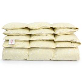 Одеяло пуховое MirSon Пух Экстра 039 стандарт 220x240 см (2200000018519_220_240), Сезонность: демисезонное, Размер: 220x240