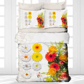 Постельное белье Gokay ранфорс 3D 200х220 Fulya