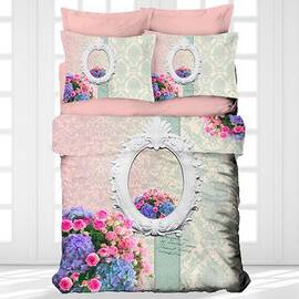 Постельное белье Gokay ранфорс 3D 200х220 Masal