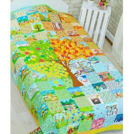 Эко покрывало-одеяло «Времна года» 155х225 Loskutini