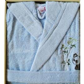 Халат детский Le Vele BLUE, Цвет: голубой, Размер детский: 5-6 лет