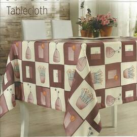 Скатерть Dophia 160x220 1380, Тип: скатерти, Цвет: коричневый, Форма скатерти: прямоугольная, Размер: 160x220