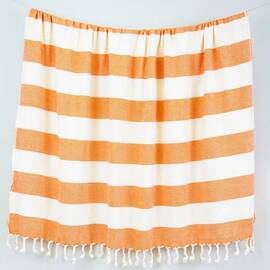 Плед-накидка Barine Deck Throw Orange 135x160 (2000022171496), Основний колір: помаранчевий, Розмір: 135x160