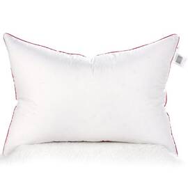 Подушка шовкова MirSon DeLuxe 0539 м'яка 70x70 см (2200000135445), Колір: білий, Розмір: 70x70