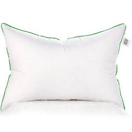 Подушка шовкова MirSon Eco 0534 середня 40x60 см (2200000134950), Колір: білий, Розмір: 40x60