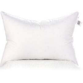 Подушка шовкова MirSon Luxury 0544 пружна 50x70 см (2200000135254), Колір: білий, Розмір: 50x70