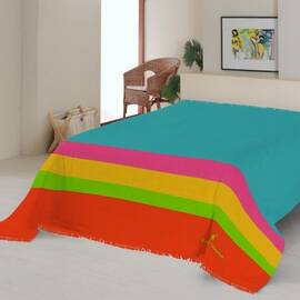 Плед Le Vele 220x240 ROYAL TURKUAZ, Основний колір: бірюзовий, Розмір: 220x240