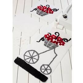 Коврик Chilai Home 60x100 ALACATI RED, Цвет: красный, Размер: 60x100