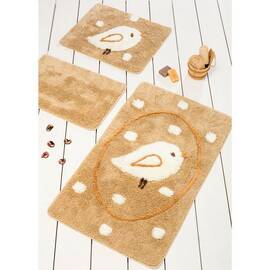 Коврик Chilai Home 60x100 BIRDIE TAS, Цвет: бежевый, Размер: 60x100