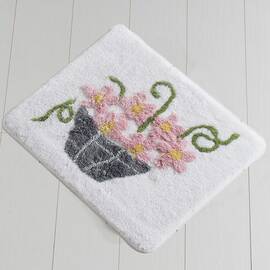 Коврик Chilai Home 50x60 ALACATI PINK, Цвет: розовый, Размер: 50x60