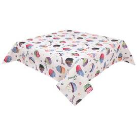 Скатертина гобеленова 137х180 (SK0068-180) LiMaSo, Тип: скатертини, Основний колір: блакитний, Форма скатертини: прямокутна, Розмір: 137x180