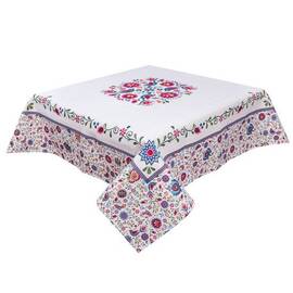 Скатертина гобеленова 97х100 (RUNNER033-100) LiMaSo, Тип: скатерти, Цвет: сиреневый, Форма скатерти: квадратная, Размер: 97x100