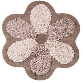 Коврик в ванную Number One d75 Flower Tortora P209 PHP, Цвет: коричневый, Размер: Ø75