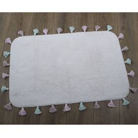 Коврик Irya Lucca ekru молочный 70x110 (svt-2000022213820), Цвет: кремовый, Размер: 70x110