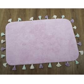 Коврик Irya Lucca pembe розовый 70x110 (svt-2000022213813), Цвет: розовый, Размер: 70x110