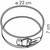 Форма для торта разъемная DELICIA ¤ 22 см TESCOMA (623254), изображение 3