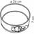 Форма для торта роз'ємна DELICIA ¤ 26 см TESCOMA (623258), зображення 3