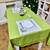 Скатертина лляна 140x280 LiMaSo (SKLB22-280), Тип: скатерти, Цвет: салатовый, Форма скатерти: прямоугольная, Размер: 140x280, изображение 5