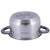 Каструля 1,5л з кришкою Kamille (4920), Тип: каструля, Об'єм: 1,5 л, Колір: срібний, зображення 3