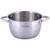 Каструля 2л з кришкою Kamille (4901), Тип: каструля, Об'єм: 2 л, Колір: срібний, зображення 2