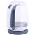 Чайник 1,7л электрический из боросиликатного стекла, бело-серый Kamille (1720G), изображение 3